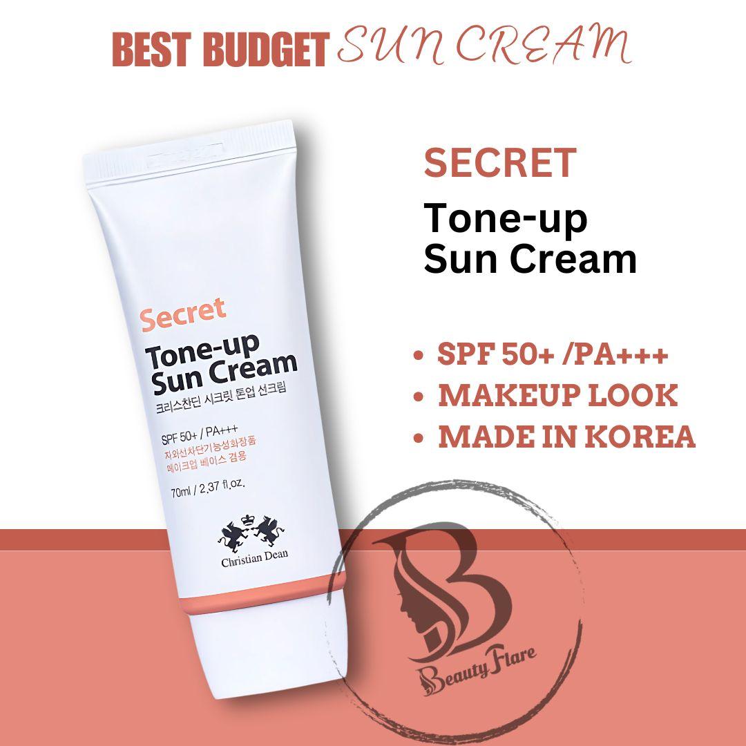 Christian Dean Secret Tone Up Sun Cream 70ml
