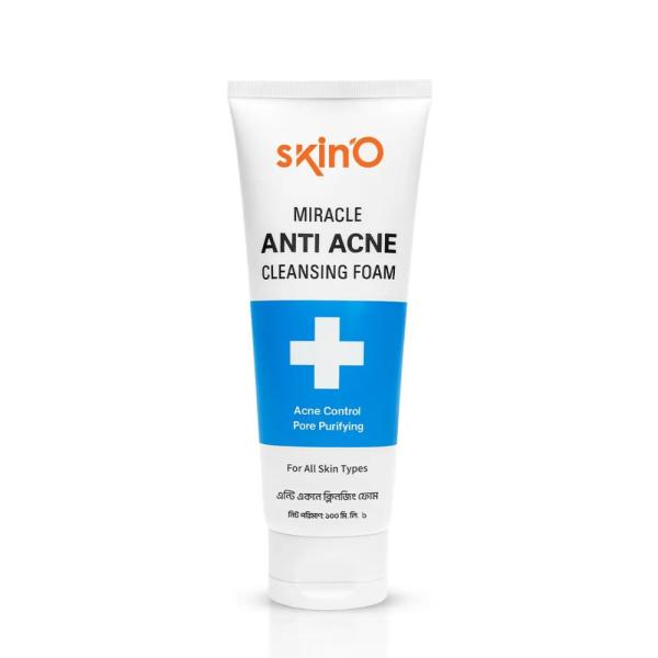 skinO Miracle Anti Acne Cleansing Foam 100ml