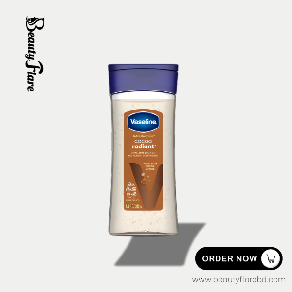 Vaseline cocoa radiant body oil 200ml