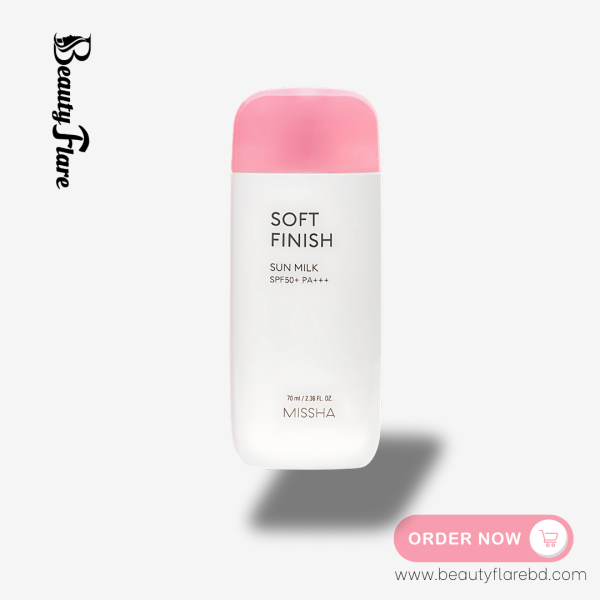 Missha All Around Safe Block Soft Finish Sun Milk SPF50+ Or PA+++
