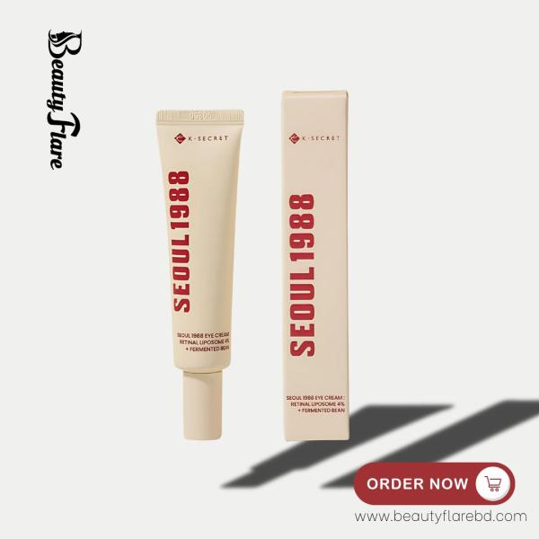 KSecret Seoul 1988 Eye Cream : Retinal Liposome 4% + Fermented Bean 30ml